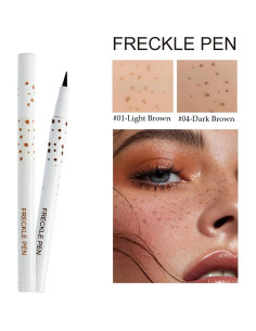 Bolígrafo de Pecas Impermeable Aaiffey 2 Colores Secado Rápido 2