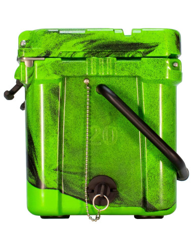 Enfriador Aislado Frosted Frog 20qt Camo Verde Negro