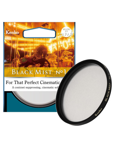 Filtro Suave Kenko Black Mist No.1 67mm para Retrato y Video