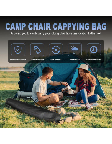 Paquete de 2 bolsas de transporte para sillas de camping Coleman 100 cm