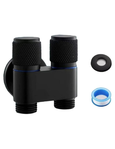 Válvula de Control Doble CookiBlend G1/2 para Bidet y Cocina