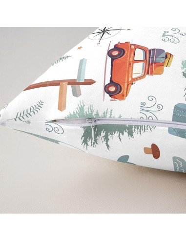 Juego de 2 Fundas de Almohada Erosebridal 45x45 cm Camping