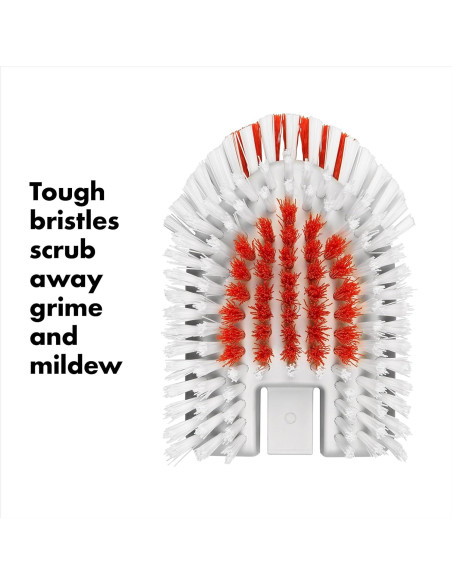 Cepillo Extensible OXO para Baño y Azulejos 66-106 cm Naranja Cepillo Extensible OXO para Baño y Azulejos 66-106 cm Naranja