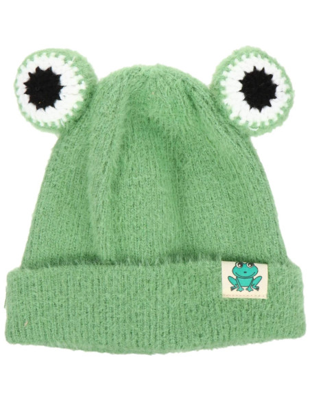 Gorro de Ganchillo ABOOFAN para Bebés Niñas - Invierno Verde Gorro de Ganchillo ABOOFAN para Bebés Niñas - Invierno Verde