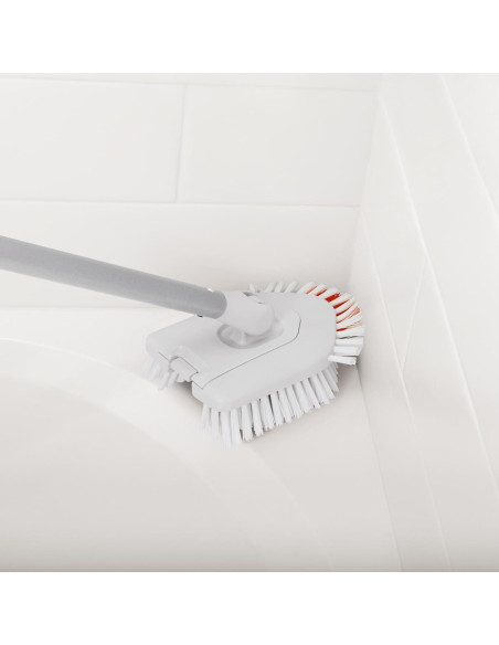Cepillo Extensible OXO para Baño y Azulejos 66-106 cm Naranja Cepillo Extensible OXO para Baño y Azulejos 66-106 cm Naranja