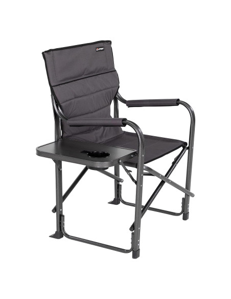 Silla de Camping Plegable Lippert Scout Plus con Mesa Lateral - 181 kg Silla de Camping Plegable Lippert Scout Plus con Mesa Lateral - 181 kg