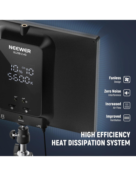 Luz LED de Streaming NEEWER GL25B 25W 12.9" Regulable Luz LED de Streaming NEEWER GL25B 25W 12.9" Regulable