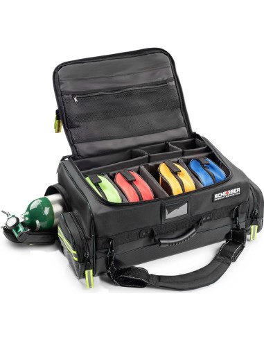 Kit de Trauma Profesional Scherber EMT con 260 Suministros