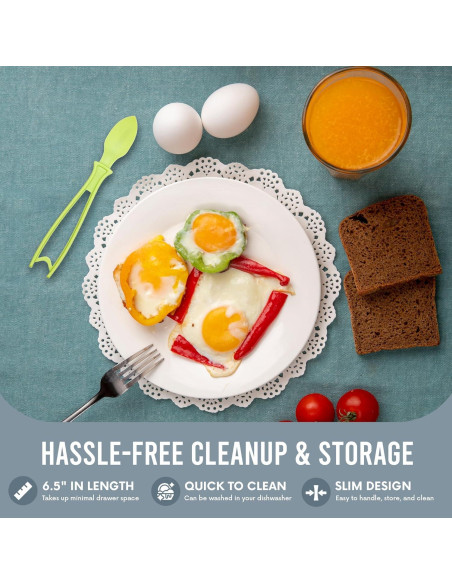 Pelador de Huevos y Frutas Linden Suecia - Juego de 2, Apto Lavavajillas Pelador de Huevos y Frutas Linden Suecia - Juego de 2, Apto Lavavajillas