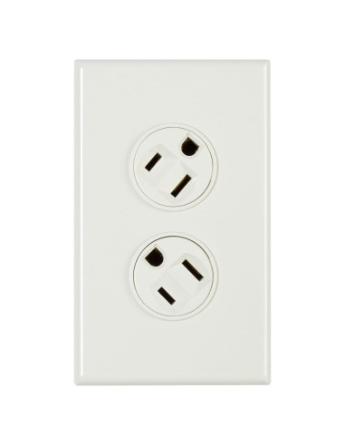 Enchufe Dúplex Rotativo 360 360 Electrical Almendra