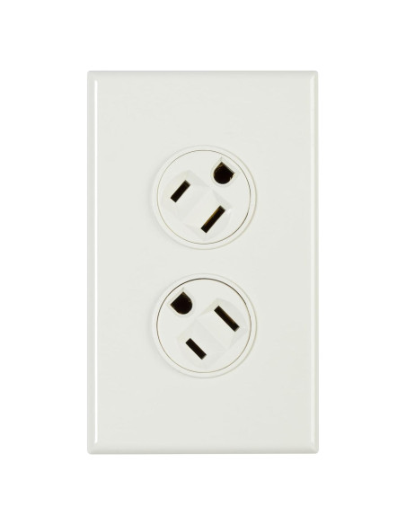 Enchufe Dúplex Rotativo 360 360 Electrical Almendra Enchufe Dúplex Rotativo 360 360 Electrical Almendra