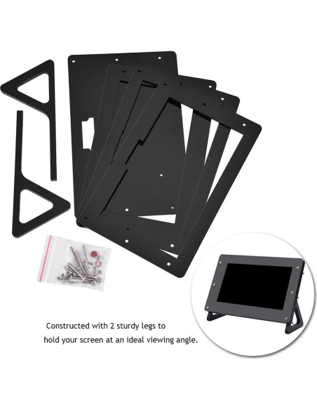 Funda Protectora Acrílica para Pantalla 7" Raspberry Pi Sanpyl Funda Protectora Acrílica para Pantalla 7" Raspberry Pi Sanpyl