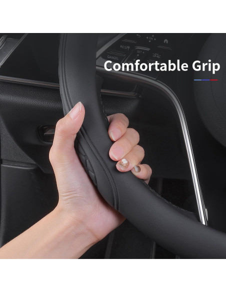 Cubierta de Volante de Cuero TAUYANG FXPT921T01 para Toyota Cubierta de Volante de Cuero TAUYANG FXPT921T01 para Toyota