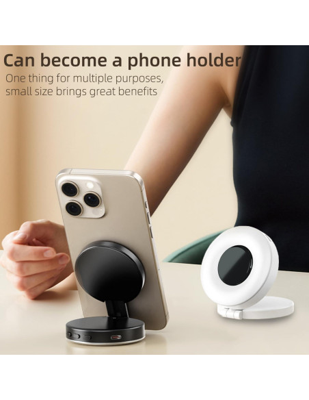 Luz de Selfie LED Magnética ITOTIN para iPhone y Android Luz de Selfie LED Magnética ITOTIN para iPhone y Android