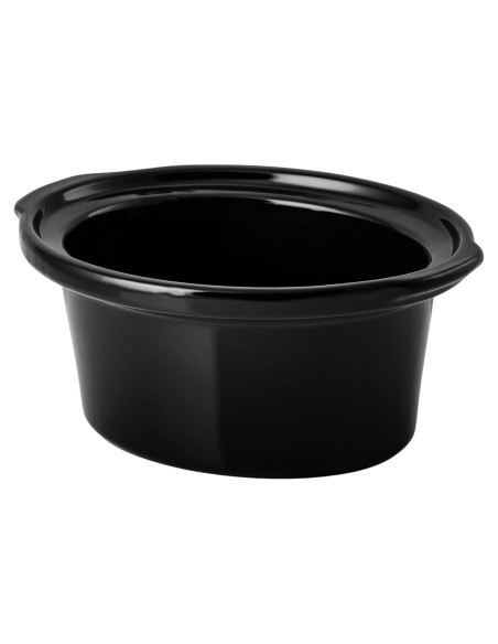 Olla de Cocción Lenta OVENTE ACPSLO35CLB 3.7L Cerámica Negra Olla de Cocción Lenta OVENTE ACPSLO35CLB 3.7L Cerámica Negra