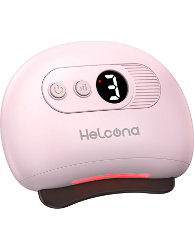 Masajeador Facial Gua Sha Eléctrico Helcona con Calor y Vibración