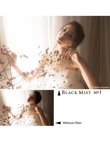 Filtro Suave Kenko Black Mist No.1 67mm para Retrato y Video