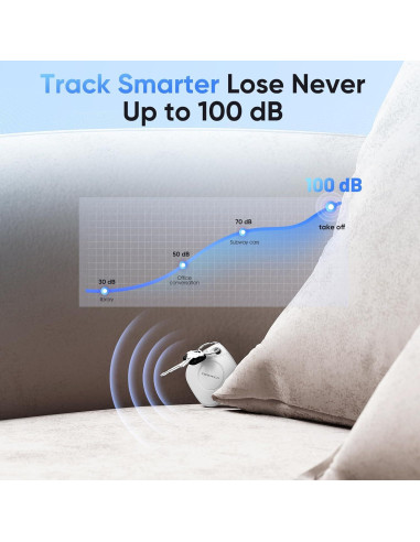 Rastreador Bluetooth KINDEEP para Llaves y Equipaje - iOS
