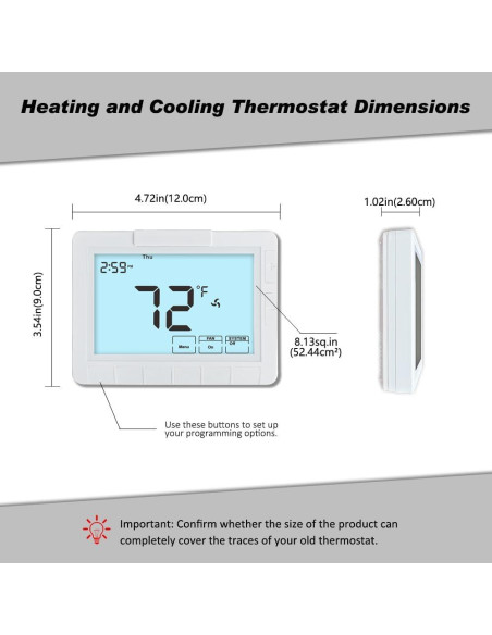 Termostato Programable Coiiwsei STN7305 Blanco 24V Digital Termostato Programable Coiiwsei STN7305 Blanco 24V Digital