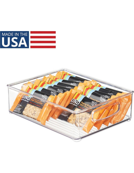 Contenedor Apilable iDesign Linus 25,4x20,3x7,6cm Transparente Contenedor Apilable iDesign Linus 25,4x20,3x7,6cm Transparente
