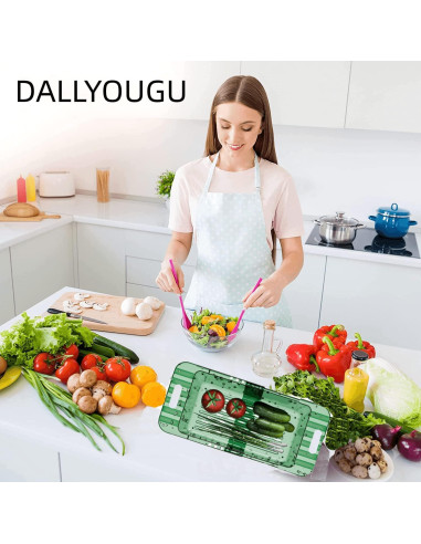 Colador Plegable DALLYOUGU para Fregadero Blanco 35.56-45.72 cm