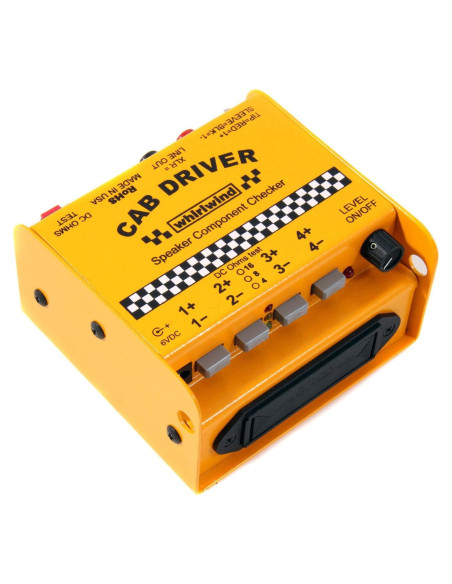 Comprobador de Componentes de Altavoz Whirlwind CabDriver Comprobador de Componentes de Altavoz Whirlwind CabDriver