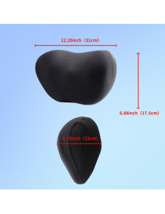Almohadas para Reposacabezas de Coche SPRFUFLY - 2 Unidades 2