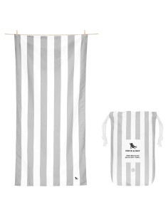 Toalla de Playa Dock & Bay Grande 160x90cm Microfibra Libre de Arena
