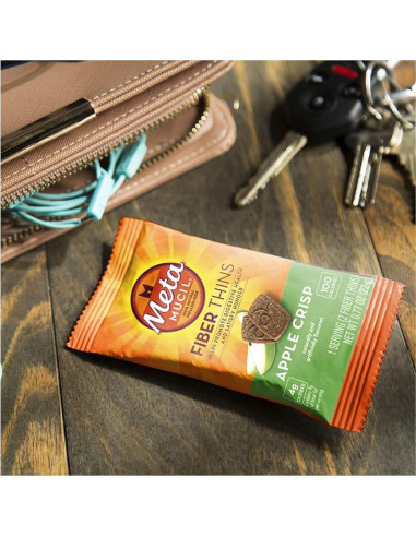 Galletas de Fibra Metamucil Sabor Manzana 2 Paquetes 263g