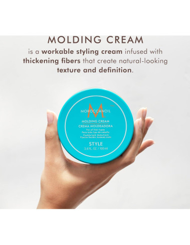 Crema Modeladora Moroccanoil 100 ml - Estilizador Flexible