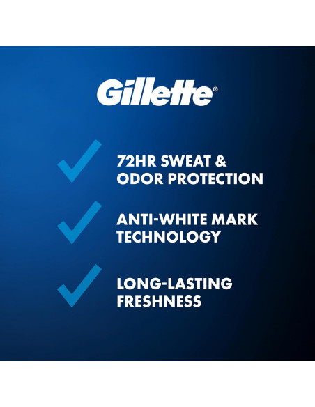 Antitranspirante Gel Gillette Clinical 72h Protección Hombre 74.9g Antitranspirante Gel Gillette Clinical 72h Protección Hombre 74.9g