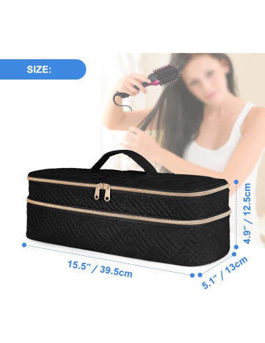 Funda de Viaje Fasrom para Cepillo Secador REVLON 39.37cm