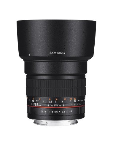 Lente Samyang 85mm F1.4 Asférico para Micro Cuatro Tercios