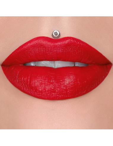 Pintalabios Jeffree Star Velvet Trap Asunto Rojo 8.61cm