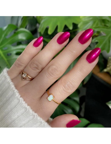 Esmalte de Uñas COSMOO Rosa Fucsia 12ml Secado Rápido
