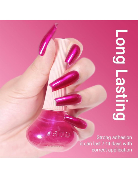 Esmalte de Uñas COSMOO Rosa Fucsia 12ml Secado Rápido Esmalte de Uñas COSMOO Rosa Fucsia 12ml Secado Rápido