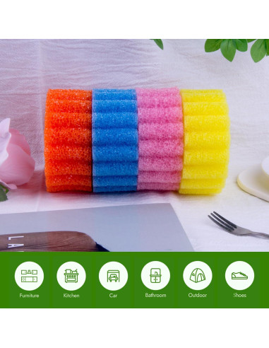 Esponjas de Limpieza Doble Cara GoodOmen 4 PCS Resistente