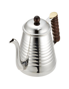 Tetera de Acero Inoxidable Kalita Wave 1L Cuello de Ganso