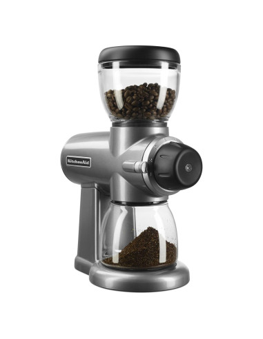 Molino de Café KitchenAid KCG0702, Acero Inoxidable, 15 Niveles