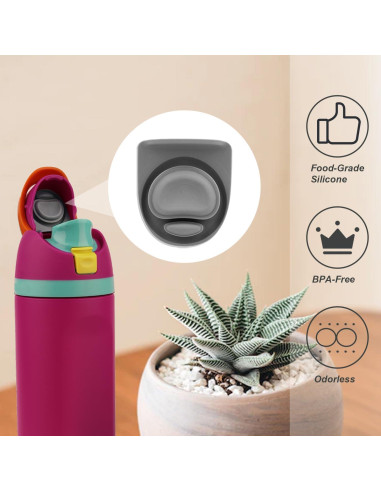 2 Tapones de Silicona para Botellas Owala FreeSip 19-40oz