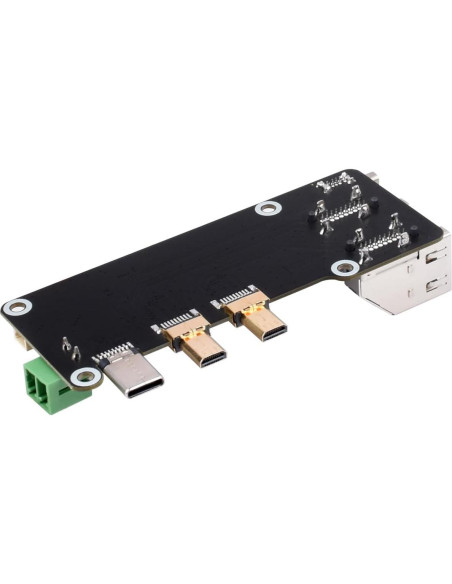 Adaptador micro HDMI a HDMI Waveshare para Raspberry Pi 5/4B 4K Adaptador micro HDMI a HDMI Waveshare para Raspberry Pi 5/4B 4K