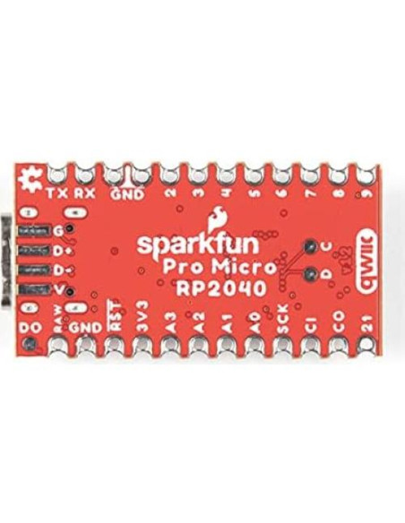 Placa Pro Micro RP2040 SparkFun - Doble Cortex M0+ 30 IO Placa Pro Micro RP2040 SparkFun - Doble Cortex M0+ 30 IO