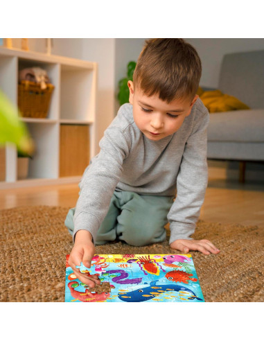 Puzzles Quokka para Niños 3-5 Años - 4 Puzzles de 30 Piezas