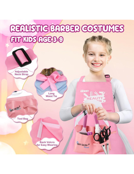 Conjunto de Juguetes de Salón de Belleza deAO 32PCS Conjunto de Juguetes de Salón de Belleza deAO 32PCS
