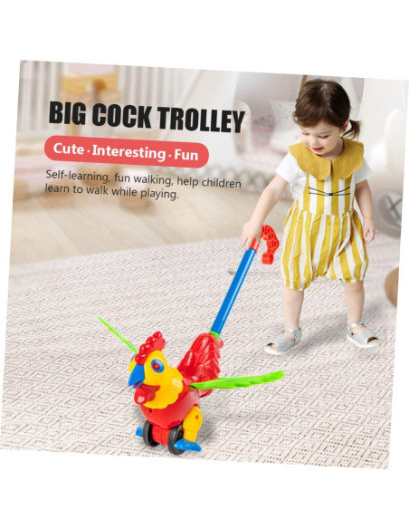 Andador para Bebés UPKOCH Gallo Desmontable Educativo 3+ Años Andador para Bebés UPKOCH Gallo Desmontable Educativo 3+ Años