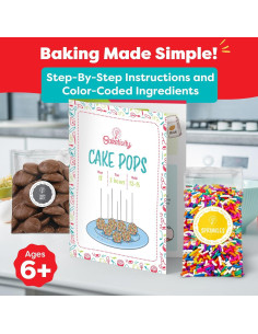 Kit de Horneado Cake Pop Baketivity para Niños - 10 Pops 2