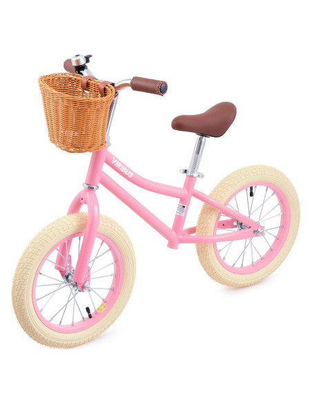 Bicicleta de Equilibrio Viribus 14" Rosa para Niños 3-7 Años Bicicleta de Equilibrio Viribus 14" Rosa para Niños 3-7 Años