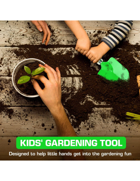Mini Pala de Jardín Rugg para Niños con Mango de Madera Mini Pala de Jardín Rugg para Niños con Mango de Madera
