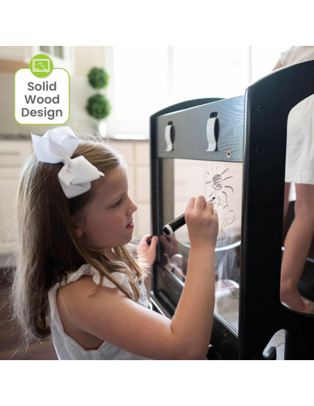 Torre de Aprendizaje Chef Series Little Partners Gris - Taburete Ajustable para Niños Torre de Aprendizaje Chef Series Little Partners Gris - Taburete Ajustable para Niños