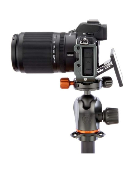 Soporte L 3 Legged Thing Zayla para Nikon Z50 - Gris Pizarra Soporte L 3 Legged Thing Zayla para Nikon Z50 - Gris Pizarra